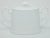 Modern Villeroy & Boch Stella Hotel White Bone China Sugar Bowl With Cover For Sale - Image 3 of 13