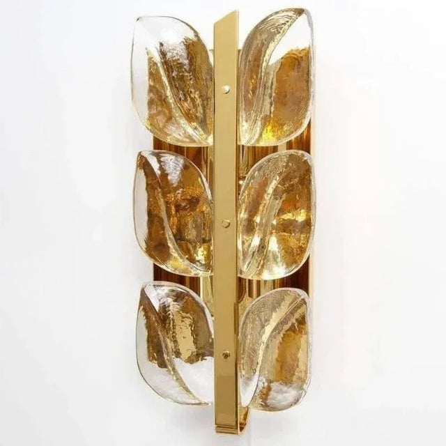 Metal Model Florida Wall Light attributed to J.T. Kalmar, Vienna, Austria, 1969 For Sale - Image 7 of 18