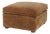 Cheetah Print Upholstered Ottoman For Sale