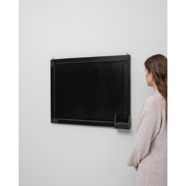 20th Century France Wooden Chalkboard For Sale - Image 18 of 18
