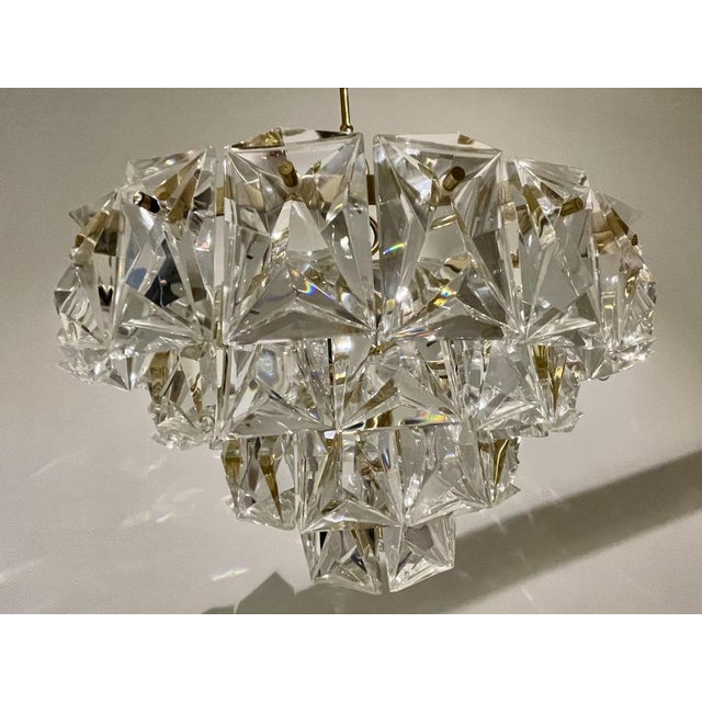 Chandelier from Kinkeldey, 1970s For Sale - Image 3 of 18