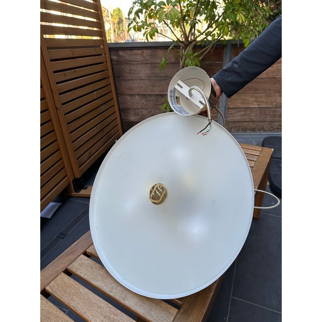 Mid-Century Modern 1965 Gubi Chianti Red Pendant Light For Sale - Image 3 of 7