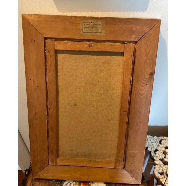 Ilya Zankovsky, Landscape Painting, 1917, Oil on Canvas, Framed For Sale - Image 7 of 10