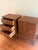 Wood 1960s French Provincial Bedroom Suite - 2 Bedside Tables, Chest on Chest and Dresser With Mirror, 4 Pieces For Sale - Image 7 of 10