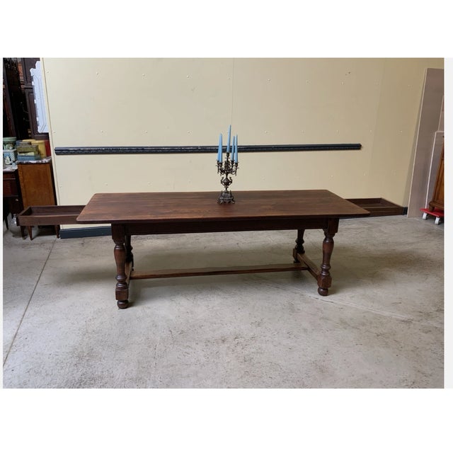 Vintage Monastery Table, 1940 For Sale - Image 9 of 16