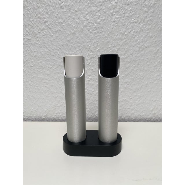 Salt and Pepper Grinder Set by Rud Thygesen and Johnny Sørensen for Rosendahl, Denmark, 1960s, Set of 3 For Sale - Image 10 of 10