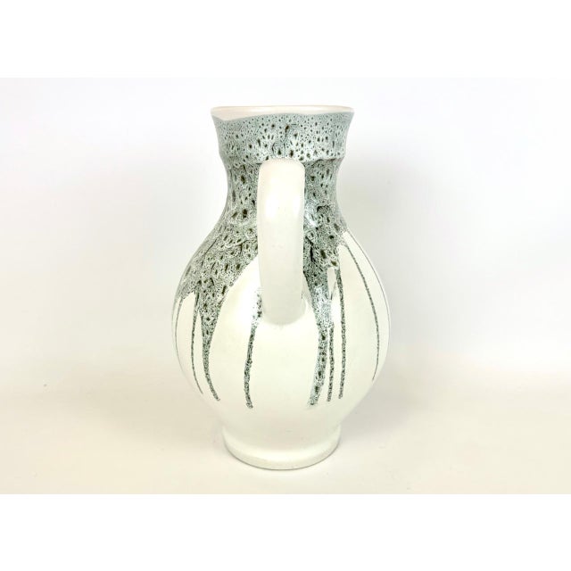 Mid-Century Modern Mid-Century Modern Fat Lava Vase from Teplice Ceramic Workshops, 1960s For Sale - Image 3 of 9