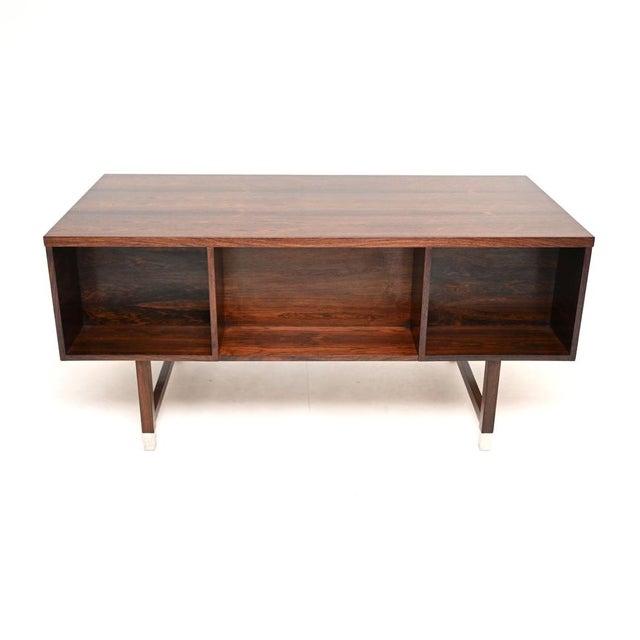 Wood Vintage Danish Model EP401 Executive Desk from Ejgil Petersen Mobelfabrik, 1960s For Sale - Image 7 of 13