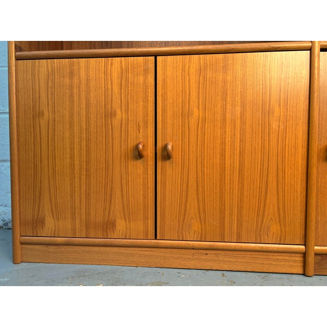 Late 20th Century Mid-Century Modern Danish Teak Bookcase For Sale In New York - Image 6 of 12