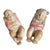 Antique Chinese Wood Carved Karako Boy Girl Reclining Melon Child Buddha Sculpture For Sale In New York - Image 6 of 8