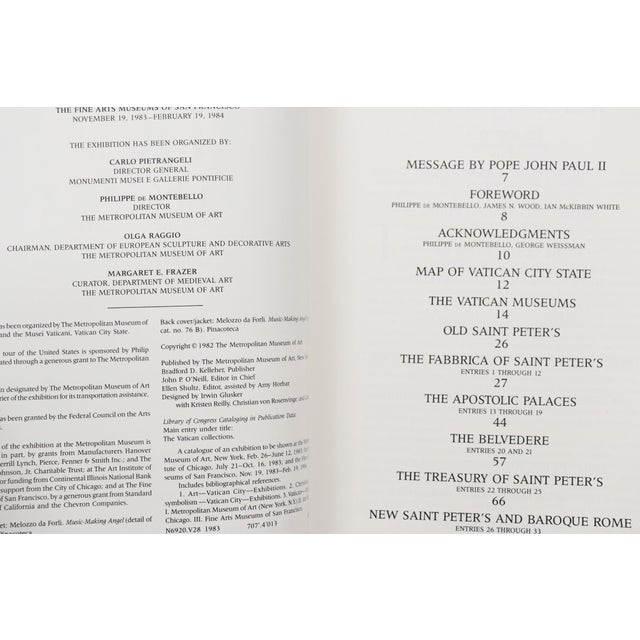 The Vatican Collections - The Papacy and Art. Softcover book, published in 1983 by The Metropolitan Museum of Art and...