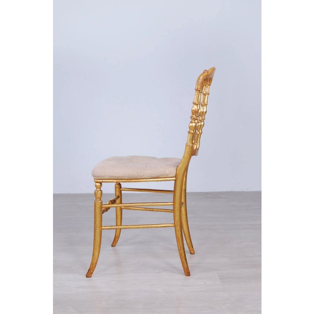 Golden Chiavari Chair, Early 1900s For Sale - Image 5 of 16