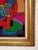 Abstract Vintage Abstract Cubist Portrait Needlepoint Framed Wall Art For Sale - Image 3 of 5