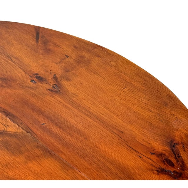 Georgian Yew Wood Tripod Table, 1750s For Sale - Image 10 of 12