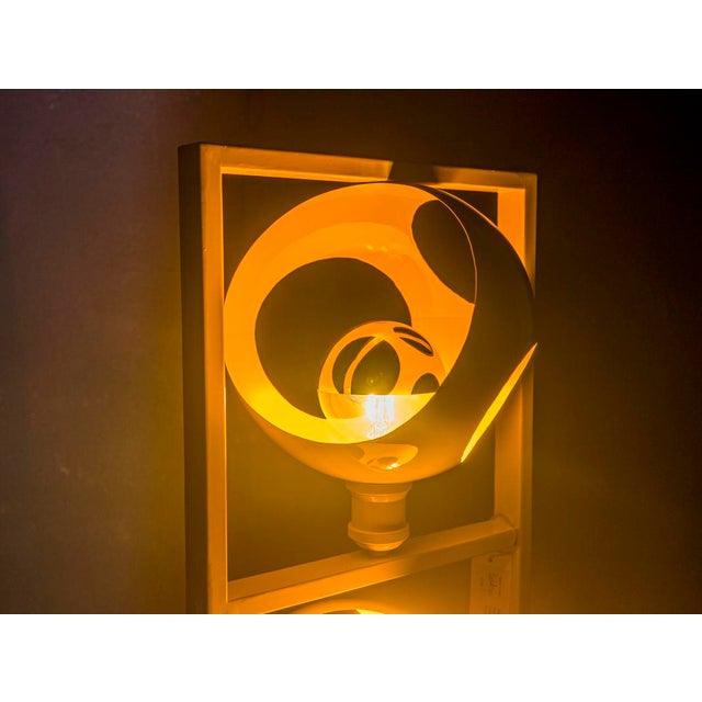 Metal Uss Enterprise Floor Lamp by Dario Nasuti For Sale - Image 7 of 8