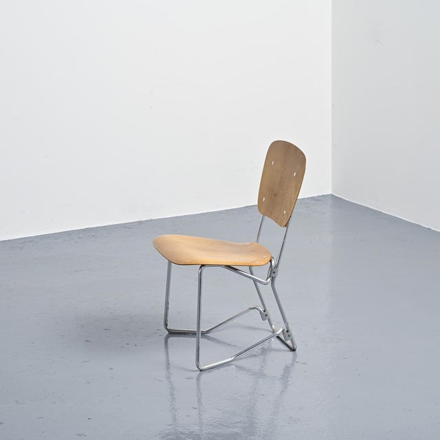 Chairs by Armin Wirth for Aluflex, 1960s, Set of 6 For Sale - Image 6 of 12
