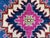 Blue and Pink Kazak-Style Wool Runner Rug With Geometric Medallions, 2'7" X 9'7" For Sale - Image 14 of 16