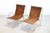 1950s Bachelor Chairs in Leather by Verner Panton for Fritz Hansen, 1950s, Set of 2 For Sale - Image 5 of 7
