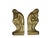 Figurative Vintage Solid Brass Sitting Thinking Man Bookends - a Pair For Sale - Image 3 of 5