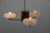 1940s Art Deco Wood Chrome and Glass Chandelier, 1940s For Sale - Image 5 of 13