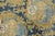 Antique Mahal Rug With Muted Ochre and Indigo Blue Floral Medallions For Sale In New York - Image 6 of 12
