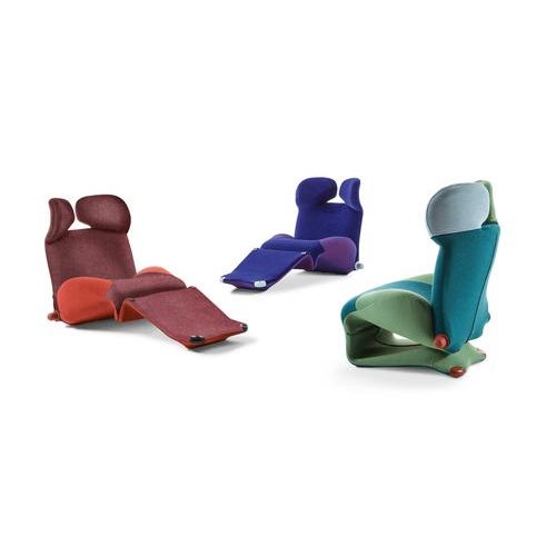 Color Combination Wink Armchair by Toshiyuki Kita for Cassina For Sale - Image 12 of 18