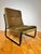 1970s Bauhaus Black Steel and Green Upholstery Lounge Chairs, 1970s, Set of 3 For Sale - Image 5 of 18