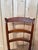 Louis XV Style Rustic Chairs in Fruitwood with Rush Seats, 19th Century, Set of 8 For Sale - Image 6 of 10