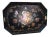 Mid 20th Century Vintage Hand Painted Italian Tole Tray For Sale