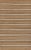 Erin Gates by Momeni Chestnut Stripe Brown Hand Woven Wool Area Rug 9' X 12' For Sale