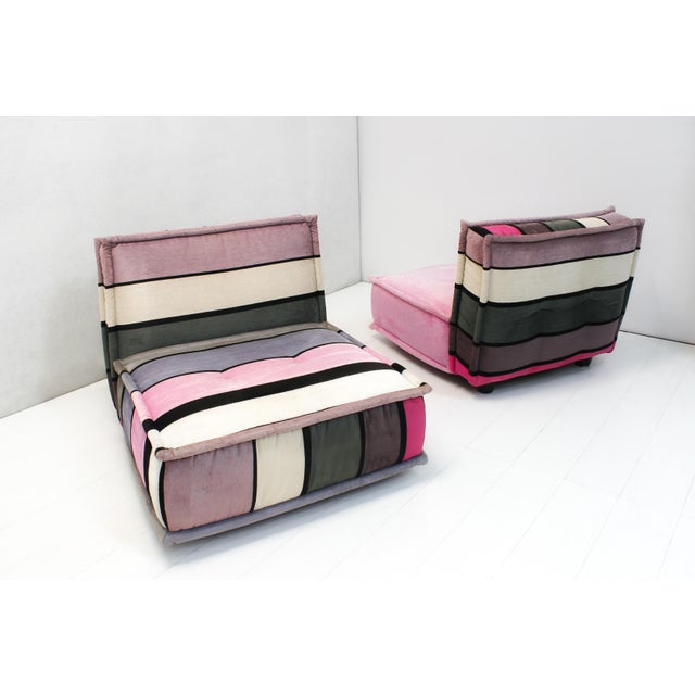 Rolls Modular Sofa by Missoni for Chateau Dax, Italy, 2000s, Set of 10 For Sale - Image 17 of 18