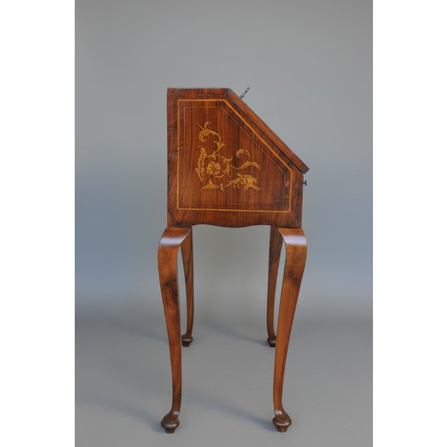 Wood Drop-Leaf Desk, Late 19th Century For Sale - Image 7 of 18