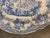 19th Century Blue and White Platter For Sale - Image 4 of 9