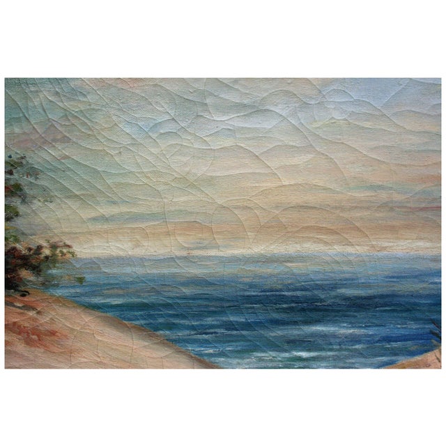 Impressionist California Landscape Painting, Signed Rowena R. Smith, Circa 1930s by Rowena R. Smith For Sale - Image 3 of 5