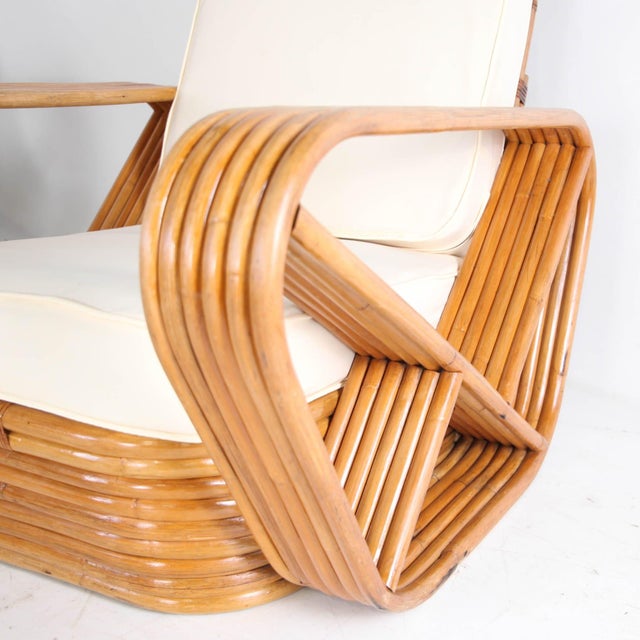Rattan Living Room by Paul Frankl, 1970s, Set of 4 For Sale - Image 9 of 18