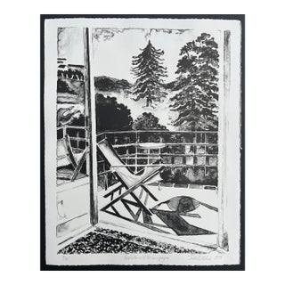 1993 Judith Kahn Reflections of Campagna Lithograph For Sale