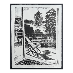 1993 Judith Kahn Reflections of Campagna Lithograph