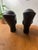 Beautiful Vintage Egyptian Busts Handcarved Stone Bookends Pair For Sale - Image 12 of 12