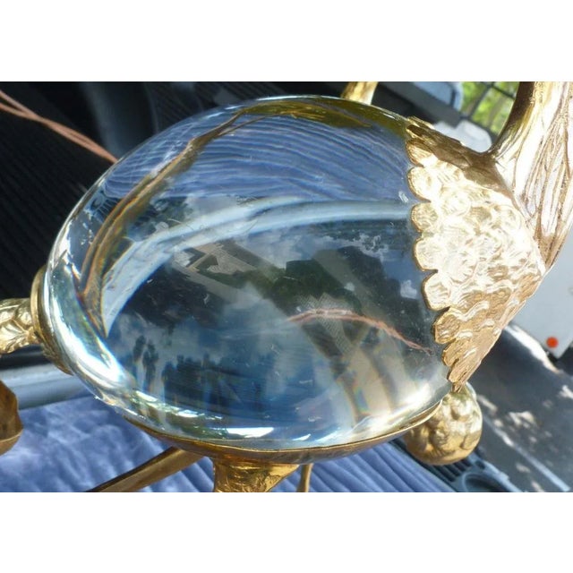 1970s 1970s Italian Franco Lapini Gold Gilt Bird Figurines - a Pair For Sale - Image 5 of 11