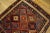 Late 19th Century Antique Kurdish Geometric Multicolor 1890s Square Rug For Sale - Image 5 of 12