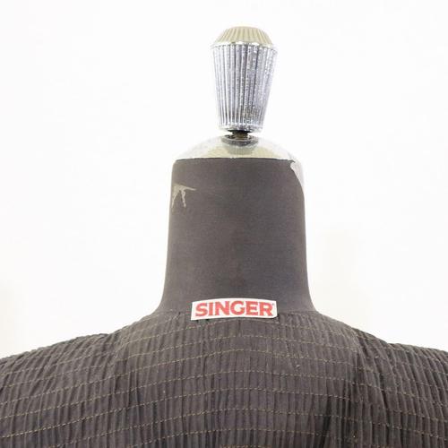 Wood Adjustable Dress Form in Plastic and Metal by Singer For Sale - Image 7 of 13