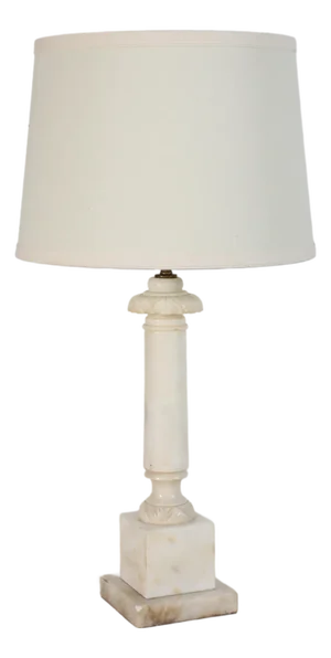 Midcentury Italian Alabaster Table Lamp