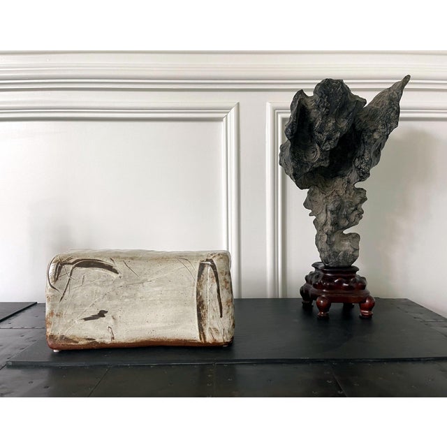 Korean Contemporary Buncheong Ceramic Sculpture by Sung Jae Choi For Sale - Image 12 of 17