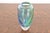 A gorgeous Contemporary hand-blown glass vase By Buzz Blodgett, "Seafoam Series" USA, Late 20th Century Measures: 3.5"W x...