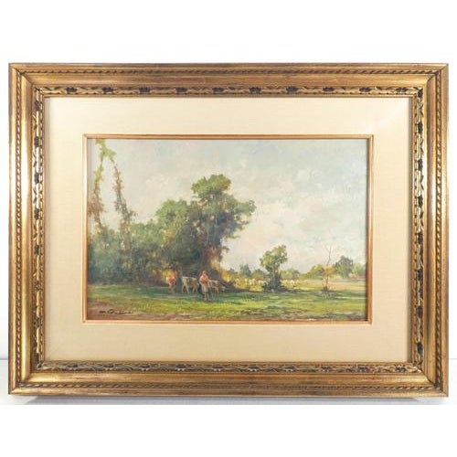 Mario Gheduzzi, Landscape, Oil on Panel, Framed For Sale - Image 18 of 18