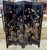 Exquisite Chinese Export Four Panel Coromandel Screen With Birds in Landscape For Sale - Image 15 of 15