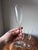 Baccarat Dom Perignon Champagne Flutes Set of 4 Marked at the bottom Made in France No original box 2 1/8” diameter at the...