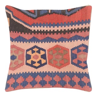 1940s Caucasian Kilim Pillow For Sale