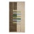 Rug & Kilim’s Modern Bauhaus Geometric Beige Brown Blue and Green Wool Custom Rug For Sale