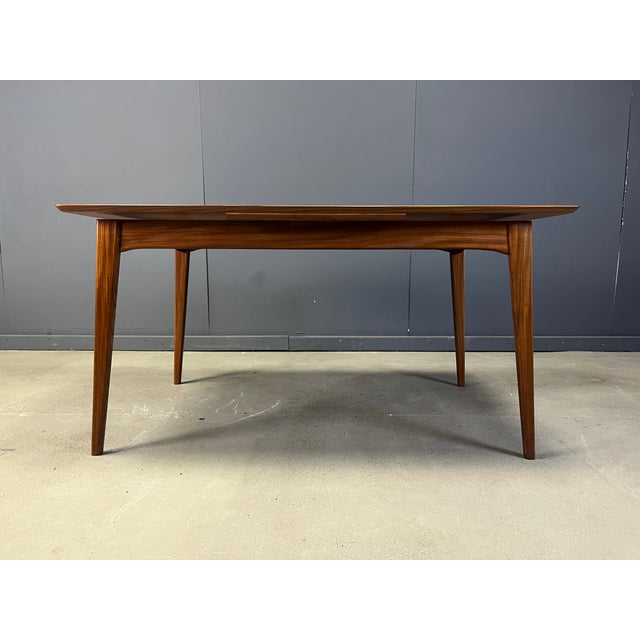 1960s Mid-Century Modern Dining Set by Louis Van Teeffelen for Wébé, 1960s, Set of 7 For Sale - Image 5 of 18